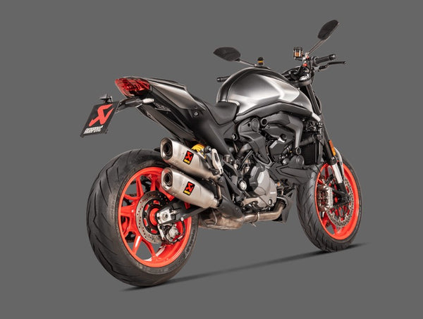 Akrapovic Slip-On Line Endschalldämpfer Titan Ducati Monster 2021