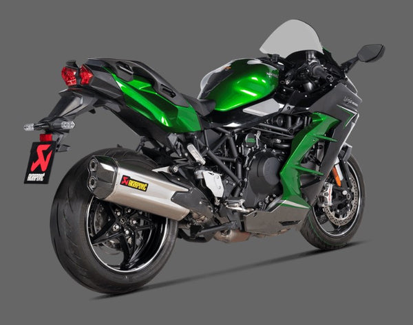 Akrapovic Slip-On Line Endschalldämpfer Titan Kawasaki Ninja H2 SX 2022