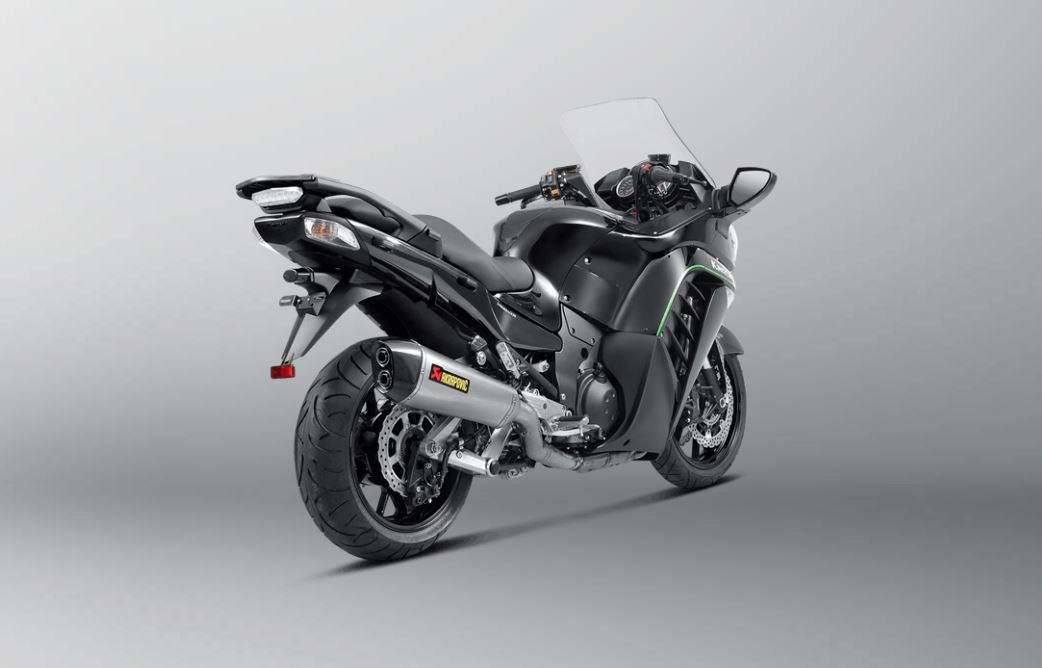 Akrapovic Slip-On Line Titanium Einddemper Kawasaki Concours 14/1400 GTR (2008-2017)