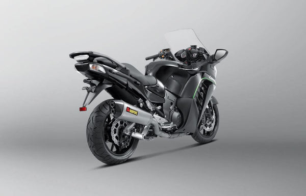 Akrapovic Slip-On Line Muffler Titanium Kawasaki Concours 14/1400 GTR 2008-2017
