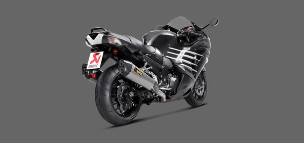 Akrapovic Slip-On Line Endschalldämpfer Titan Kawasaki ZZR 1400/ZX 14R 2012