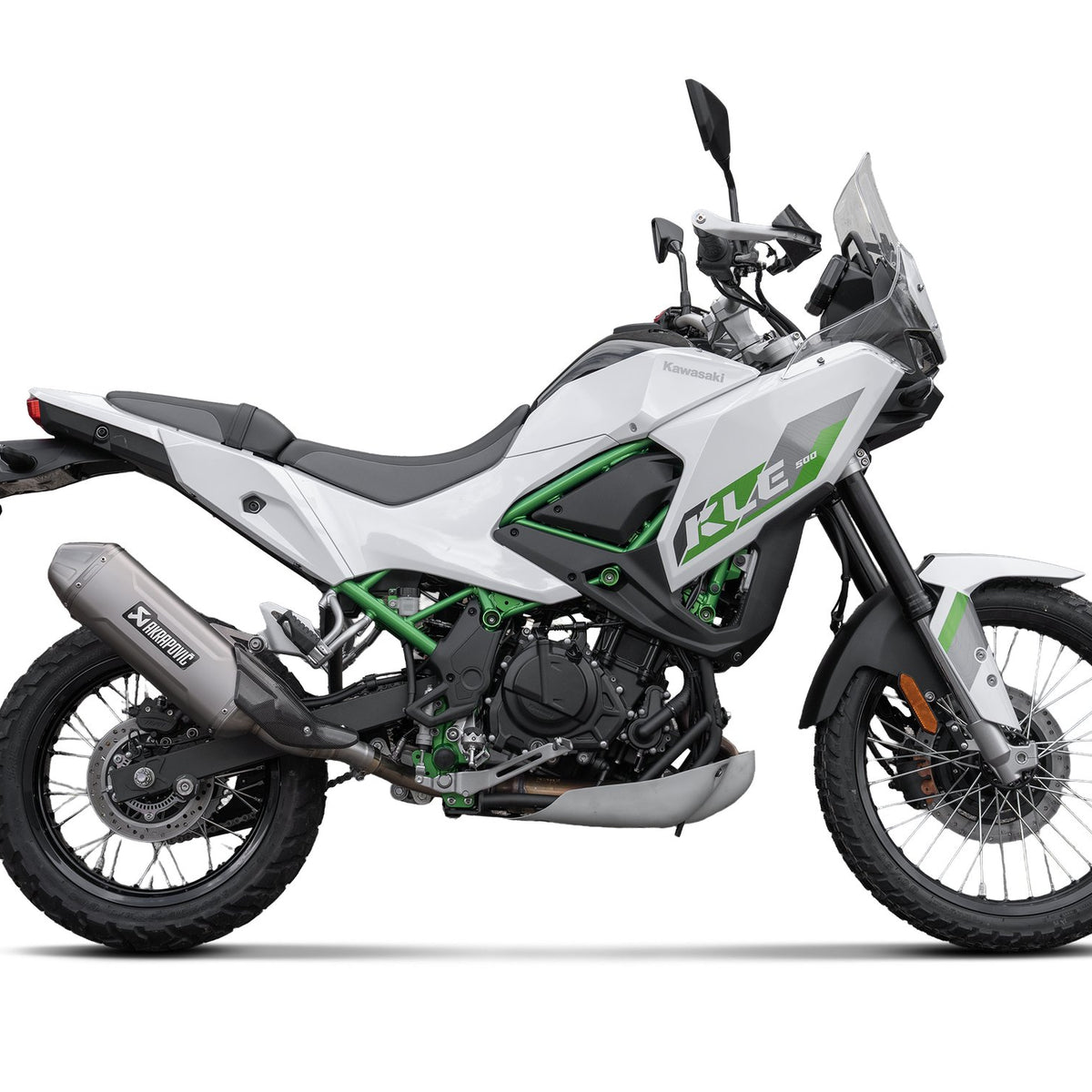 Akrapovic Slip-On Line Titanium Einddemper Kawasaki KLE 500 (2026)