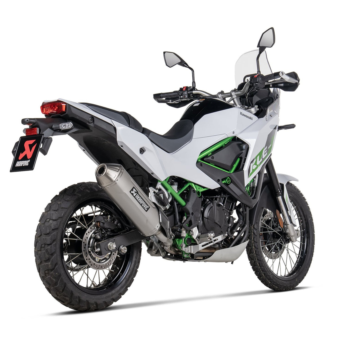 Akrapovic Slip-On Line Titanium Einddemper Kawasaki KLE 500 (2026)