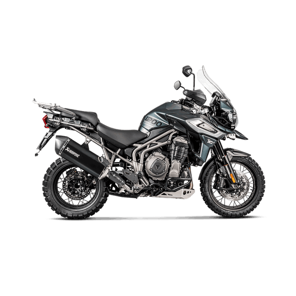 Akrapovic Slip-On Line Einddemper Titanium Triumph Tiger 1200 XR/XRx/XRT/XCx/XCA 2018-2020