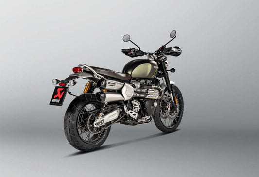 Akrapovic Slip-On Line Titanium Einddemper Triumph Scrambler 1200 19