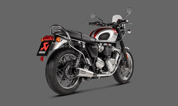Akrapovic Slip-On Line Silencer Titanium Triumph Bonneville T100/T120 2017-2020