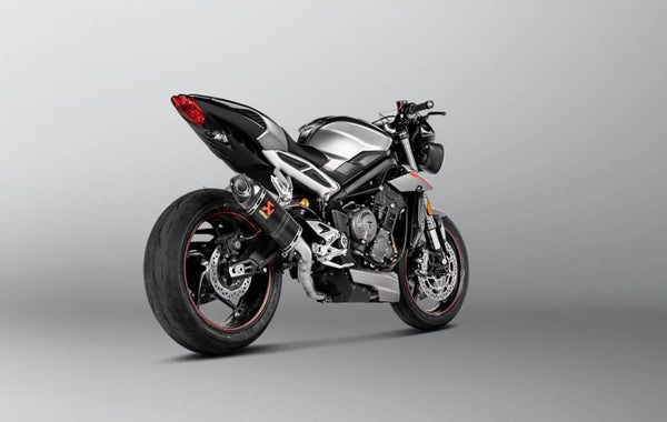 Akrapovic Slip-On Line Einddemper Carbon Triumph Street Triple 765 2017-2019