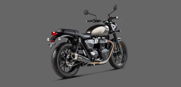 Akrapovic Slip-On Line Einddemper Titanium Triumph Street Twin 2016-2020