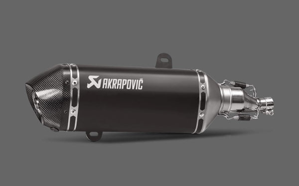 Akrapovic Slip-On Line Endschalldämpfer Edelstahl Vespa GTS125/150 I/E Super ab 2021