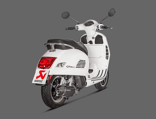 Akrapovic Slip-On Line Einddemper RVS Vespa GTS125/150 I/E Super vanaf 2021