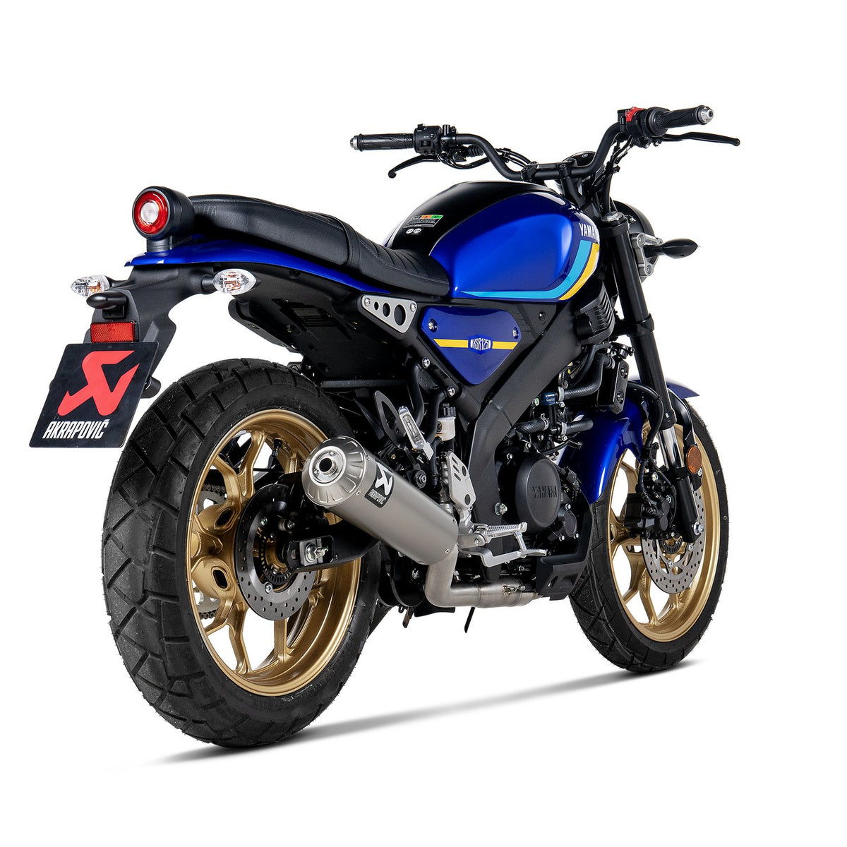 Akrapovic Racing Line Uitlaatsysteem Titanium Yamaha XSR125 2025
