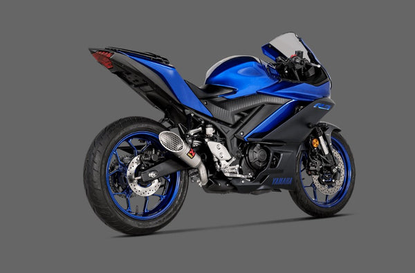 Akrapovic Slip-On Line Endschalldämpfer Titan Yamaha MT-03/R3 2022