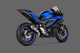 Akrapovic Slip-On Line Einddemper Titanium Yamaha MT-03/R3 2022