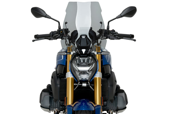 Puig Cbris New Generation Touring Motorcycle Screens - No Original BMW Smoked