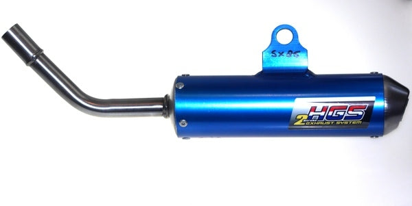 HGS Einddemper 2-takt blauw Husqvarna TC85 / KTM 85 SX 2025-2026