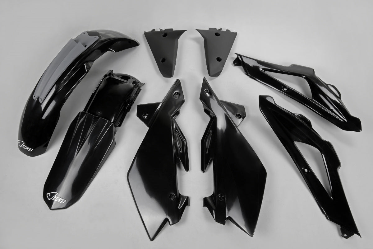 UFO Plasticset Zwart HUSQVARNA TC125/TC250 2005-2007