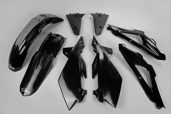 UFO Plasticset Zwart HUSQVARNA TC125/TC250 2005-2007