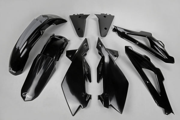UFO Plasticset Zwart Husqvarna TC125/TC250 2005-2007