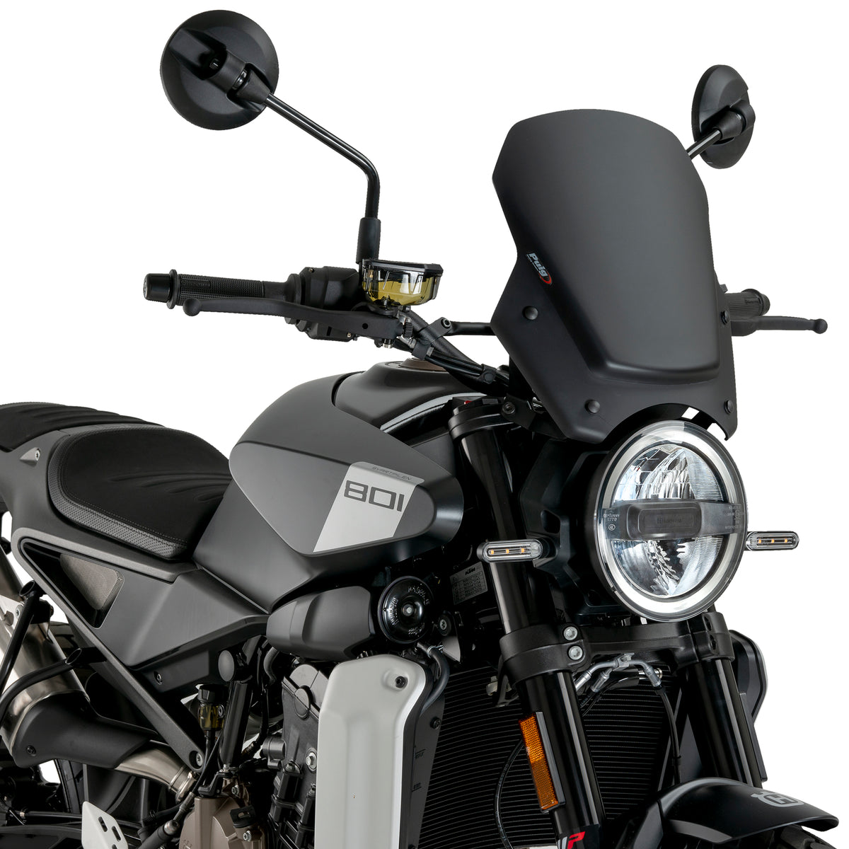 Puig Windscreen New Generation Sport Svartpilien