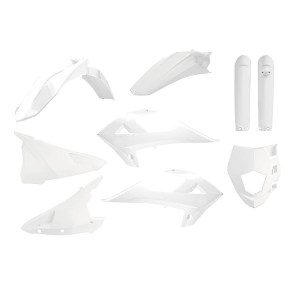 Polisport Plasticset Wit GasGas EC250/EC300 2018-2020
