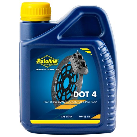 Putoline DOT 4 remvloeistof 500 ml