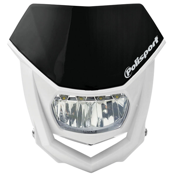 Polisport Koplamp Zwart HALO