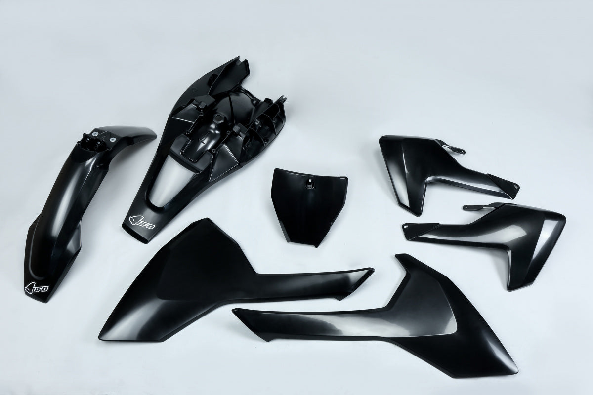 UFO Plasticset Zwart HUSQVARNA TC85 2018-2024
