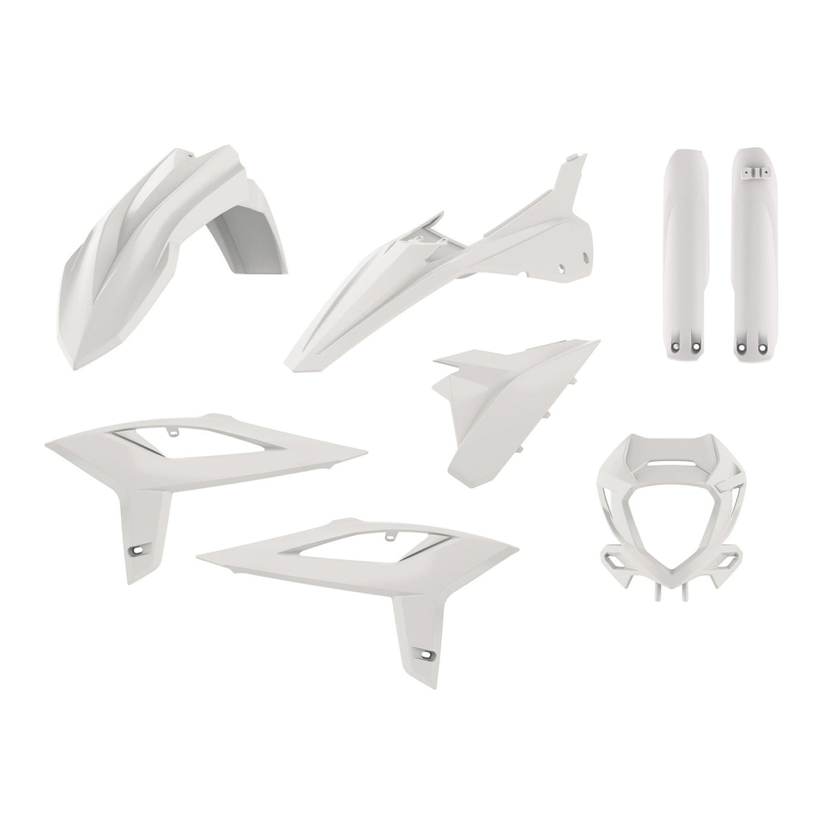 Polisport Plasticset Wit BETA RR125 2T/RR200 2020-2022