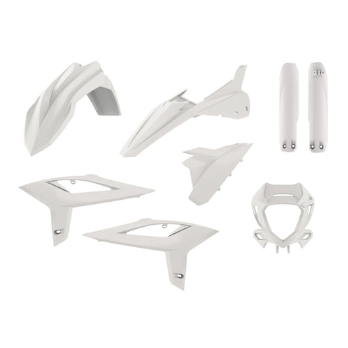 Polisport Plasticset Wit Beta RR125 2T/RR200 2020-2022