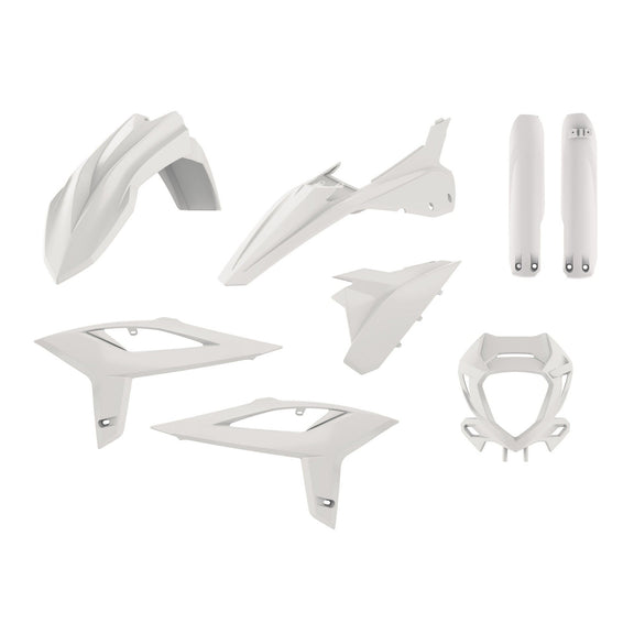 Polisport Plasticset Wit BETA RR125 2T/RR200 2020-2022