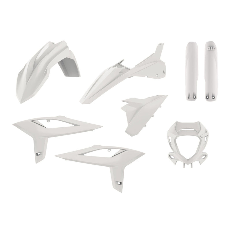 Polisport Plasticset Wit BETA RR125 2T/RR200 2020-2022