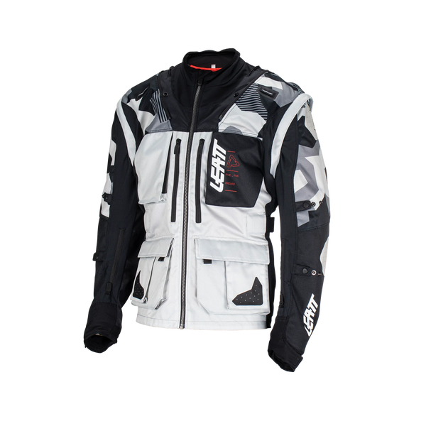 Leatt Enduro 5.5 motorjas offroad lichtgewicht waterafstotend Forge Grey