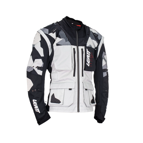Leatt Enduro 5.5 motorjas offroad lichtgewicht waterafstotend Forge Grey