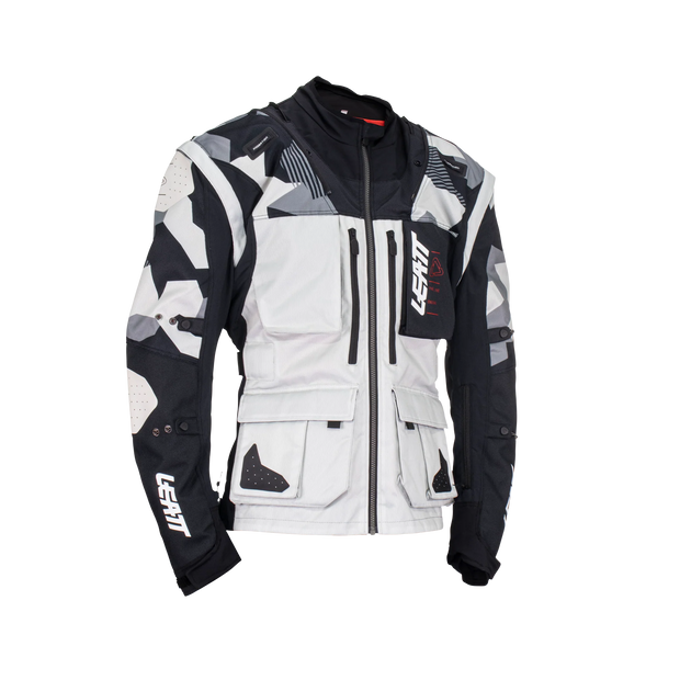 Leatt Enduro 5.5 motorjas offroad lichtgewicht waterafstotend Forge Grey