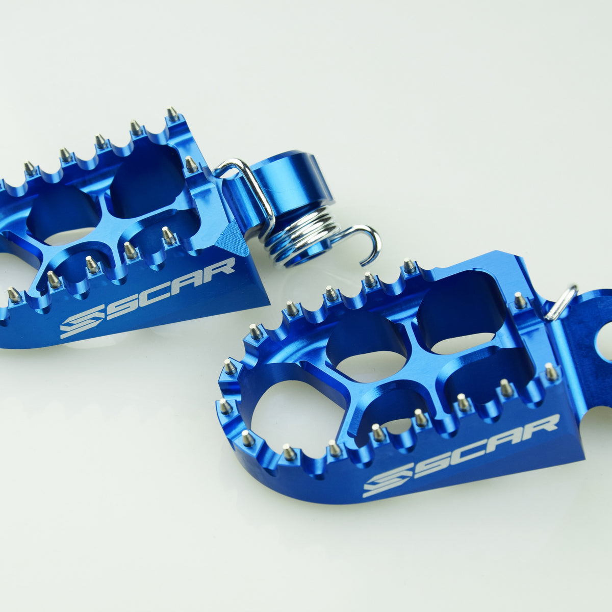 Scar Evolution Voetsteunen KTM/Husaberg./Husq./Sherco/Beta 1998-2024 Blauw