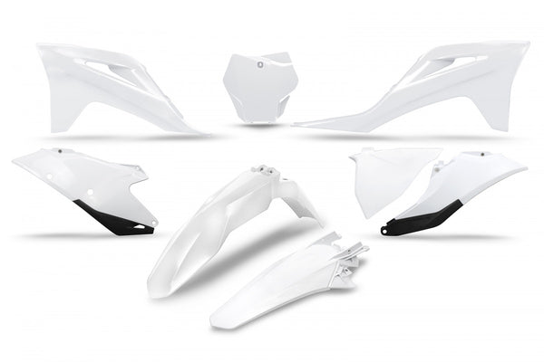 UFO Plasticset Wit GasGas MC125/MC250 2021-2023