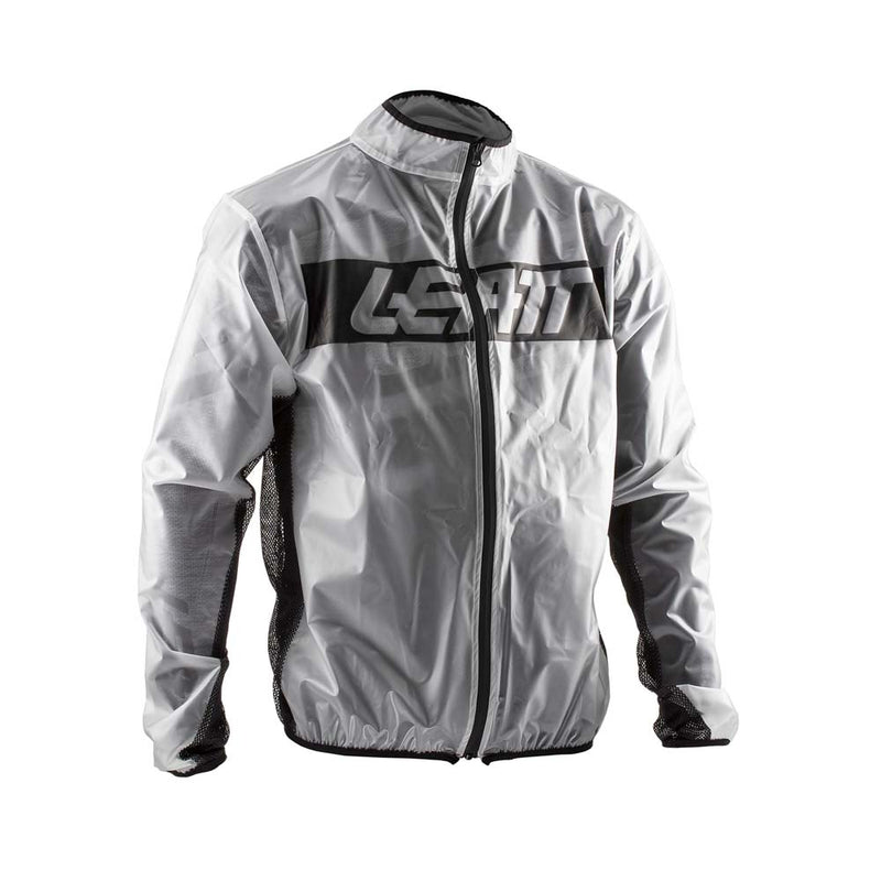 Leatt Moto RaceCover rain jacket transparent motorcycle overcoat