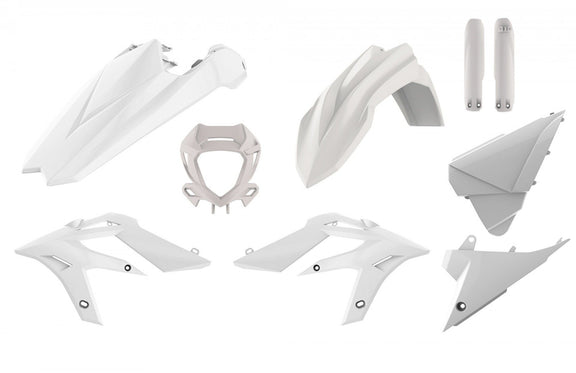 Polisport Plasticset Wit BETA XTRAINER 250/XTRAINER 300 2020-2022