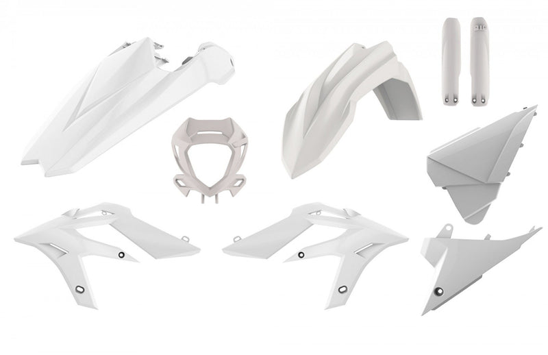 Polisport Plasticset Wit BETA XTRAINER 250/XTRAINER 300 2020-2022