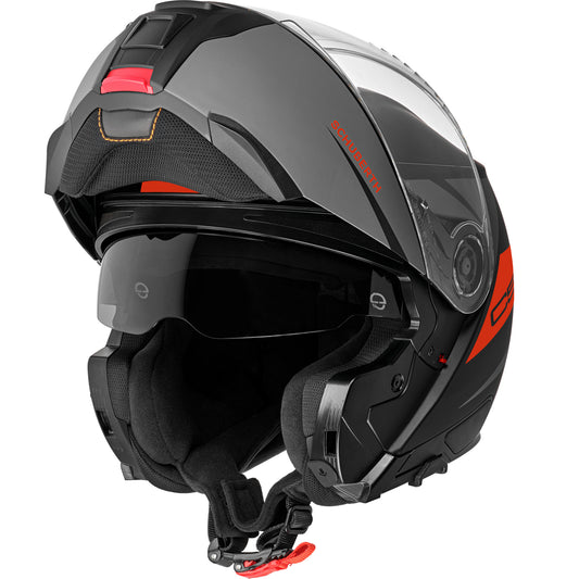 Schuberth C5 Eclipse Anthracite Red Systeemhelm