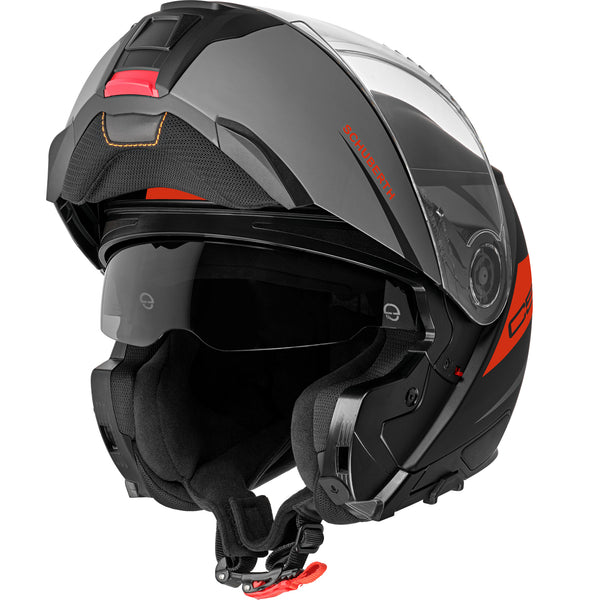 Schuberth C5 Eclipse Anthracite Red Modular Helmet