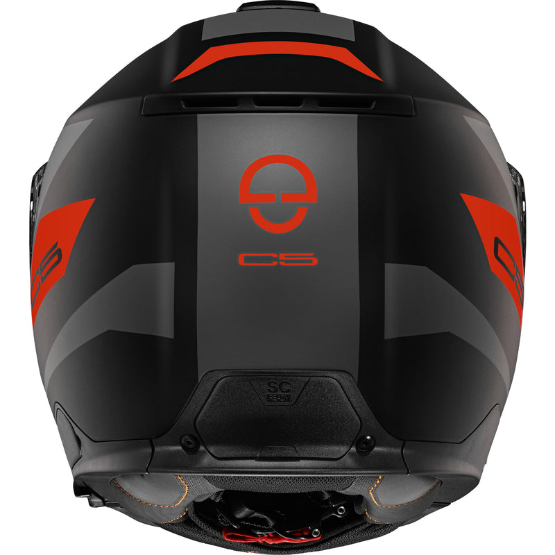 Schuberth C5 Eclipse Anthracite Red Systeemhelm