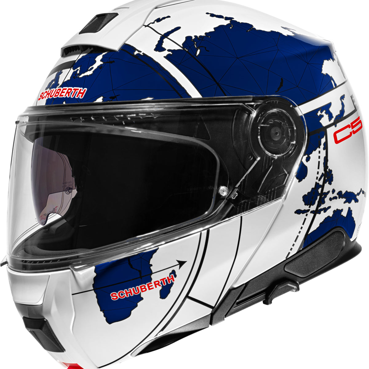 Schuberth C5 Globe blue Systeemhelm