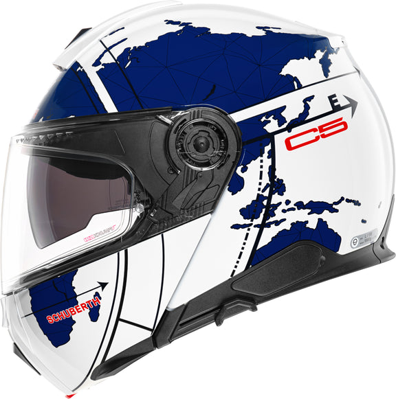 Schuberth C5 Globe blue Systeemhelm