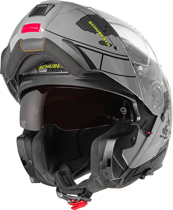 Schuberth C5 Globe Grey Modular Helmet