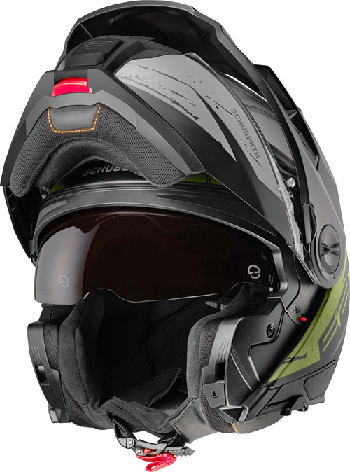 Schuberth E2 Explorer Matt Green Adventure Helmet