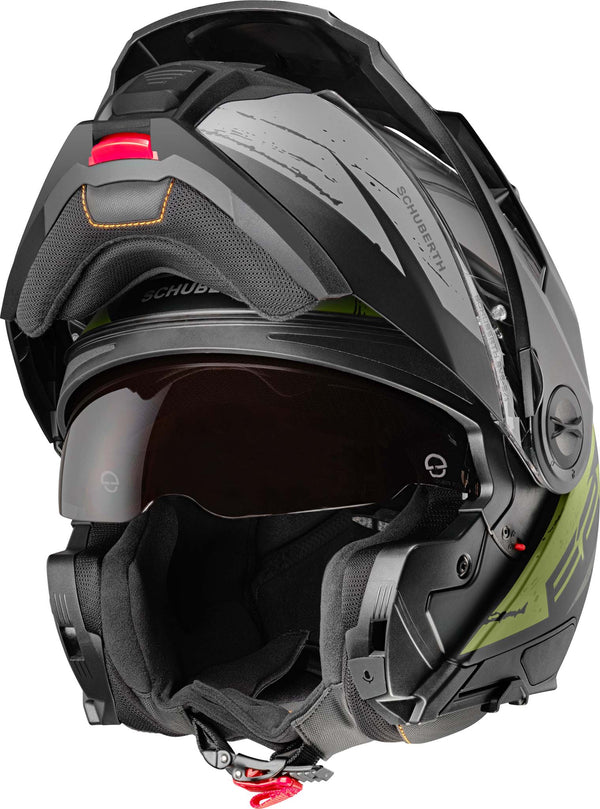 Schuberth E2 Explorer Matt Green Adventure Helmet