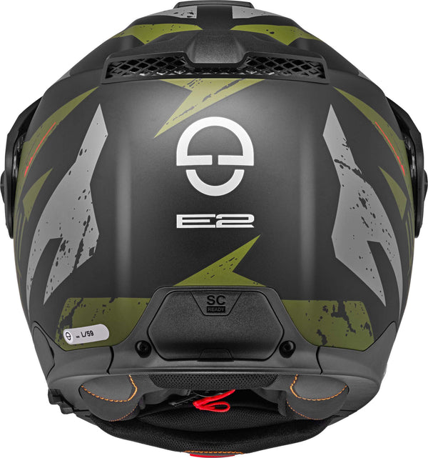 Schuberth E2 Explorer Matt Green Adventure Helmet