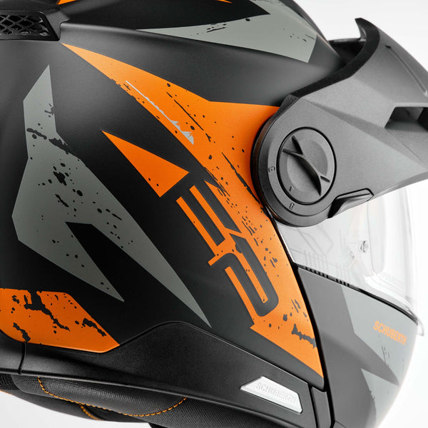Schuberth E2 Explorer Matt Orange Adventure Helmet
