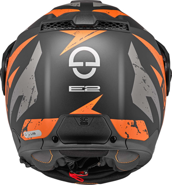 Schuberth E2 Explorer Matt Orange Adventure Helmet